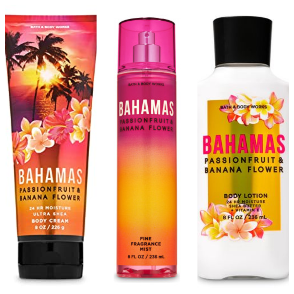 Bahamas Passion Fruit And Banana Flower Bathandbodyworks Perfumes Nb 7299