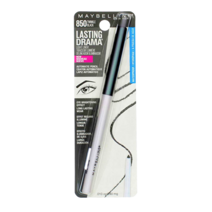 LASTING DRAMA MATTE AUTOMATIC PENCIL ( # 850 TWINKLE BLACK ) - MAYBELLINE NEW YORK