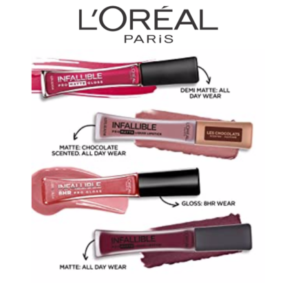 INFALLIBLE PRO MATTE ( LES CHOCOLATS - LES MACARONS ) - L´OREAL PARIS