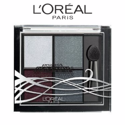 PROJECT RUNWAY LIMITED EDITTION STUDIO SECRETS PROFESSIONAL PRESSED EYESHADOW QUAD # 416 THE QUEEN´S GAZE - L´OREAL PARIS