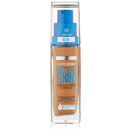 SUPERSTAY BETTER SKIN FOUNDATION ( # 90 WARM HONEY ) - MAYBELLINE NEW YORK