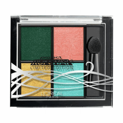 PROJECT RUNWAY LIMITED EDITTION STUDIO SECRETS PROFESSIONAL PRESSED EYESHADOW QUAD # 716 THE MUSE´S GAZE - L´OREAL PARIS