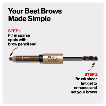 COLORSTAY BROW FANTASY™ PENCIL & TINTED GEL - REVLON