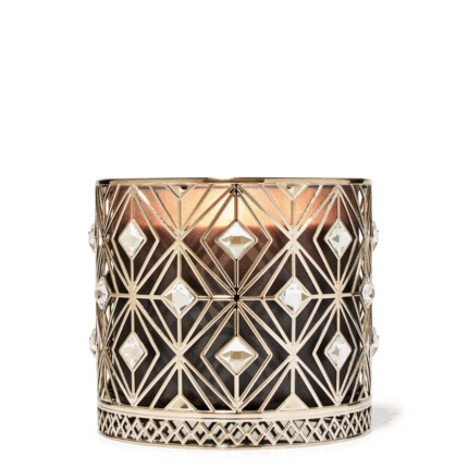 DIAMOND BLING ( 3-Wick Candle Holder ) - BATH&BODYWORKS