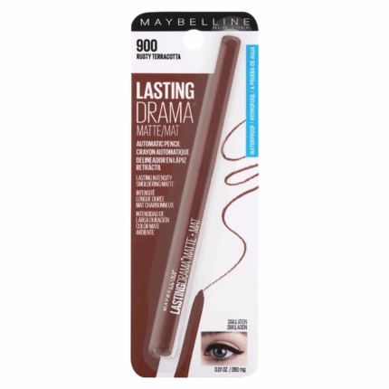 LASTING DRAMA MATTE AUTOMATIC PENCIL ( # 900 RUSTY TERRACOTTA ) - MAYBELLINE NEW YORK