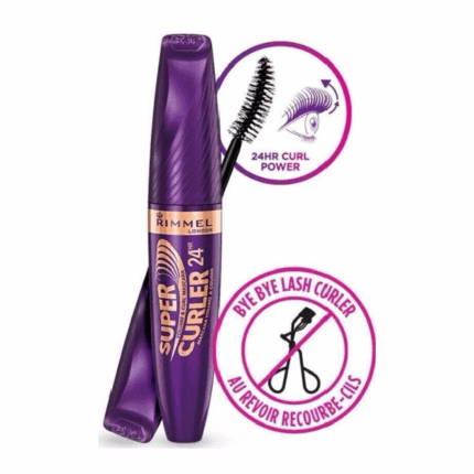 MASCARA SUPER CURLER 24 HR BLACK # 001 - RIMMEL LONDON